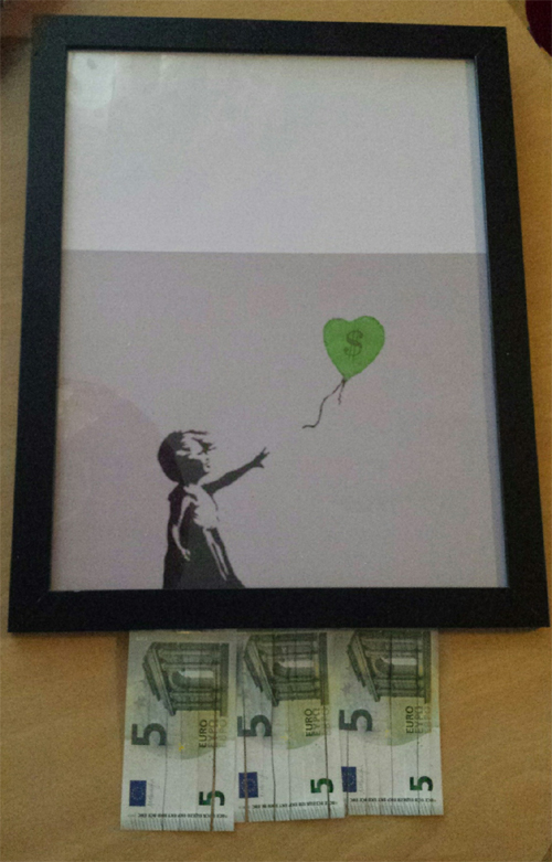Bankme (Parody of Love is in the Bin and Girl with Balloon)