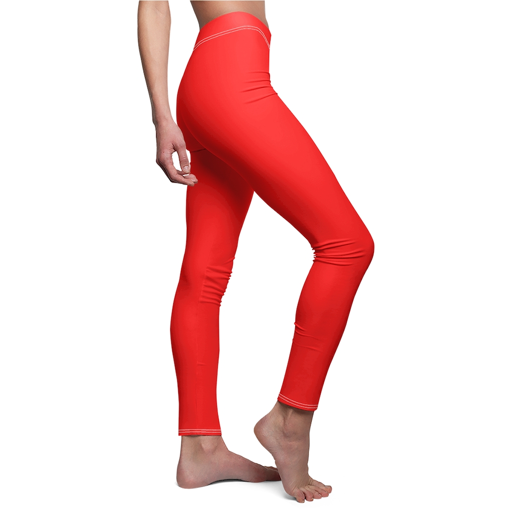 Red Leggings Workout Yoga Pants – Brian Bula!